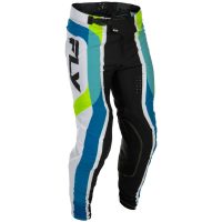 Lite Current L.E. Pants - White/Lime/Blue FLY RACING
