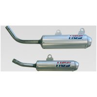 Ljuddämpare svart med kolfiber ända 2T Racing KTM85 2018-, TC85 2018- HGS