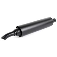 Ljuddämpare Universal 600-900cc Svart Kimpex