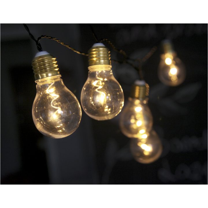 Ljusslinga Glow Transparent Star Trading – billede 5