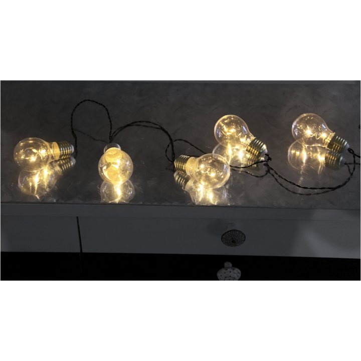 Ljusslinga Glow Transparent Star Trading – billede 3