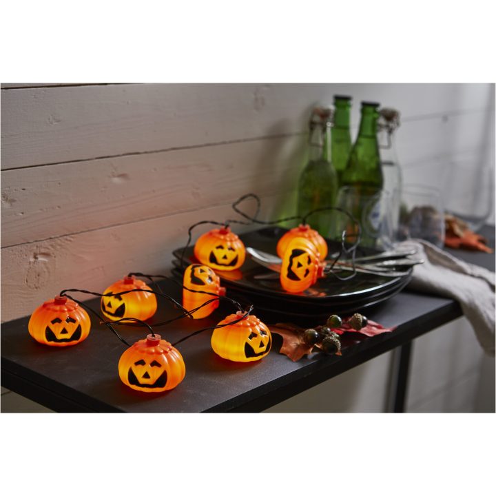 Ljusslinga Halloween Orange Star Trading – billede 4