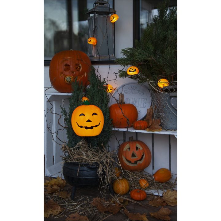 Ljusslinga Halloween Orange Star Trading – billede 2