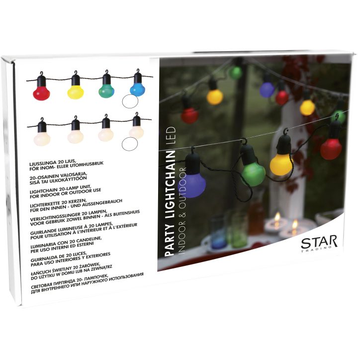 Ljusslinga Hooky Opal Star Trading – billede 4