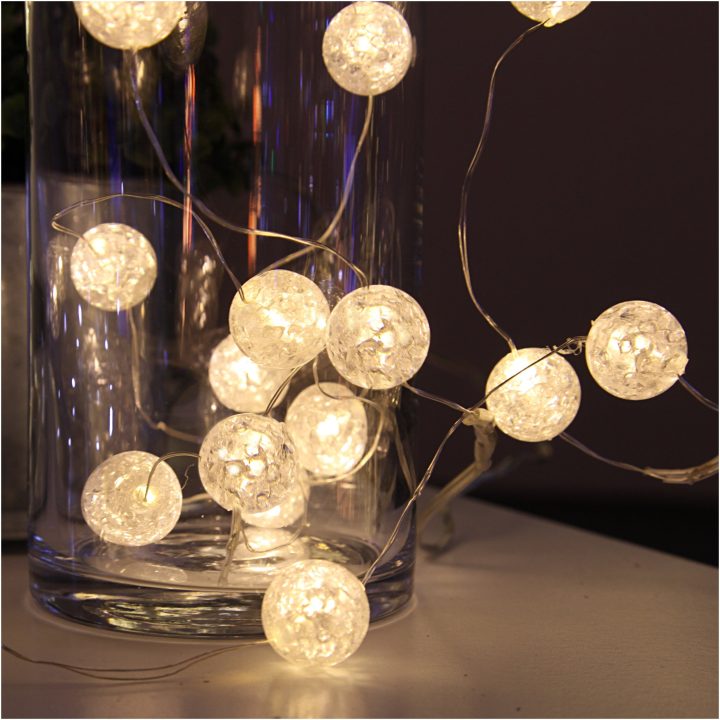 Ljusslinga Marble Transparent Star Trading – billede 8