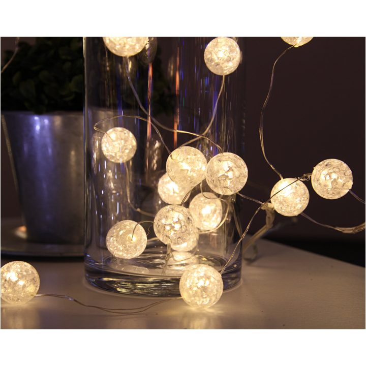 Ljusslinga Marble Transparent Star Trading – billede 5