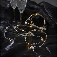Ljusslinga Pearl Transparent Star Trading