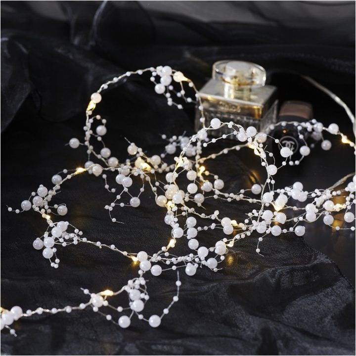 Ljusslinga Pearl Vit Star Trading – billede 4