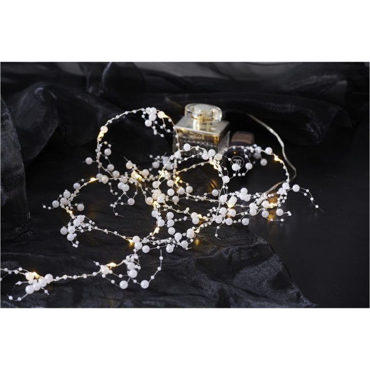 Ljusslinga Pearl Vit Star Trading – billede 2
