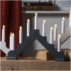 Ljusstake Ada Grå Star Trading Mørk – miniature 8