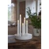 Ljusstake Doris Vit Star Trading – miniature 3