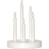 Ljusstake Doris Vit Star Trading – miniature 1