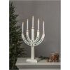 Ljusstake Elias Tradition Vit Star Trading – miniature 2