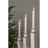 Ljusstake Elias Tradition Vit Star Trading