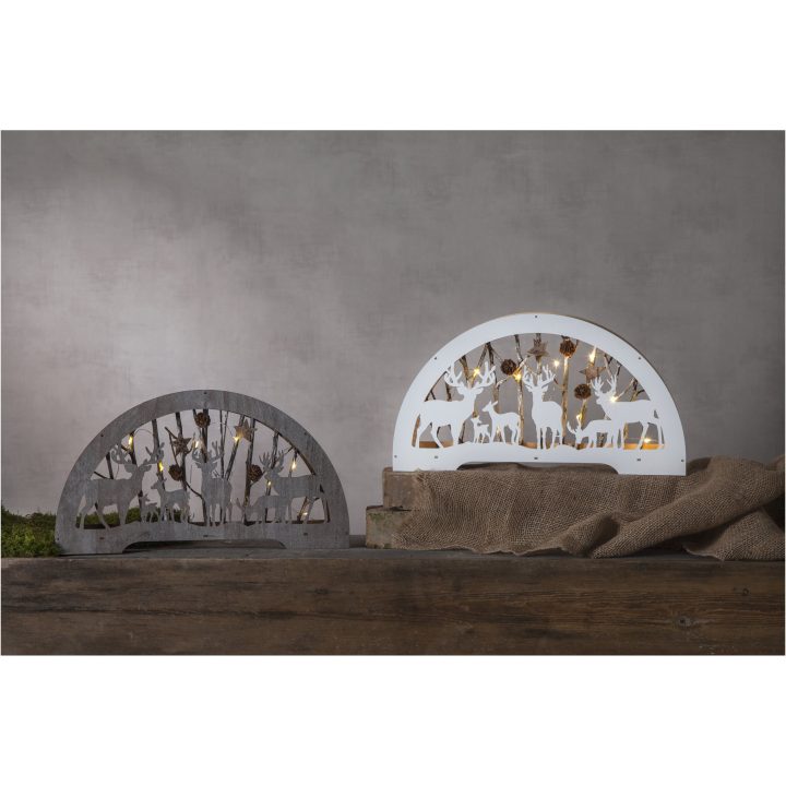 Ljusstake Fauna Brun Star Trading – billede 3