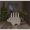 Ljusstake Gry Beige Star Trading – miniature 4
