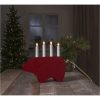 Ljusstake Gry Röd Star Trading – miniature 4