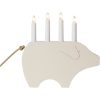 Ljusstake Gry Vit Star Trading – miniature 1