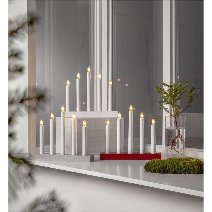 Ljusstake Inez Beige Star Trading – billede 7