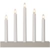 Ljusstake Inez Beige Star Trading – miniature 1