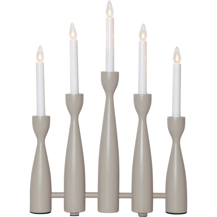 Ljusstake Midja 2.0 Beige Star Trading – billede 2