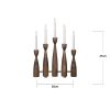 Ljusstake Midja 2.0 Brun Star Trading – miniature 5