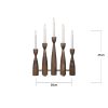 Ljusstake Midja 2.0 Brun Star Trading – miniature 8