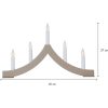 Ljusstake Pagod Beige Star Trading 27,00 – miniature 5
