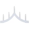 Ljusstake Pagod Vit Star Trading 27 cm høj – miniature 3