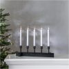 Ljusstake Vind Svart Star Trading – miniature 2