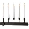 Ljusstake Vind Svart Star Trading – miniature 1