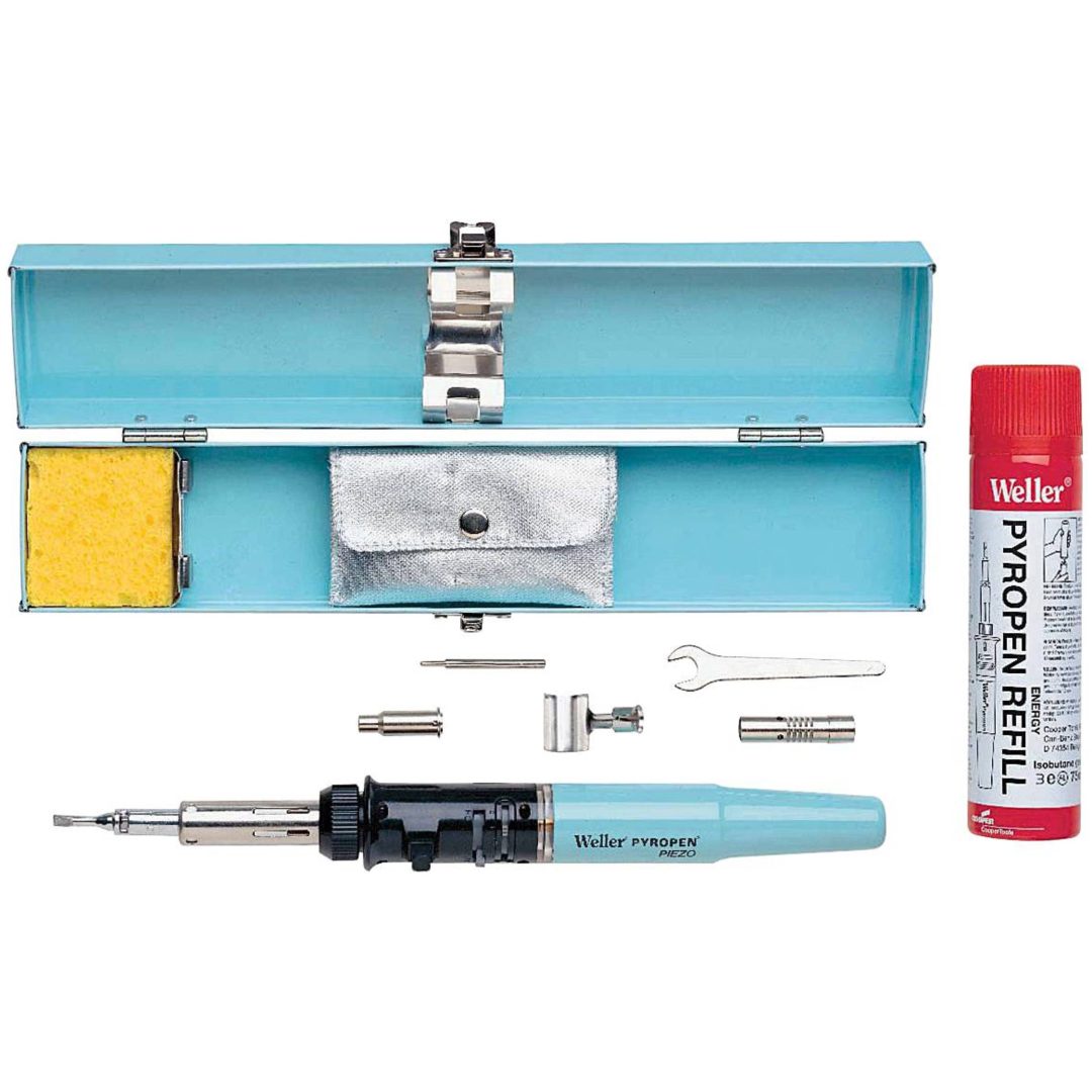 Loddekolbe - gasdrevet - Apex Tool Group Pyropen Piezo WELLER GASDREVET LODDEPEN 3911 – billede 2