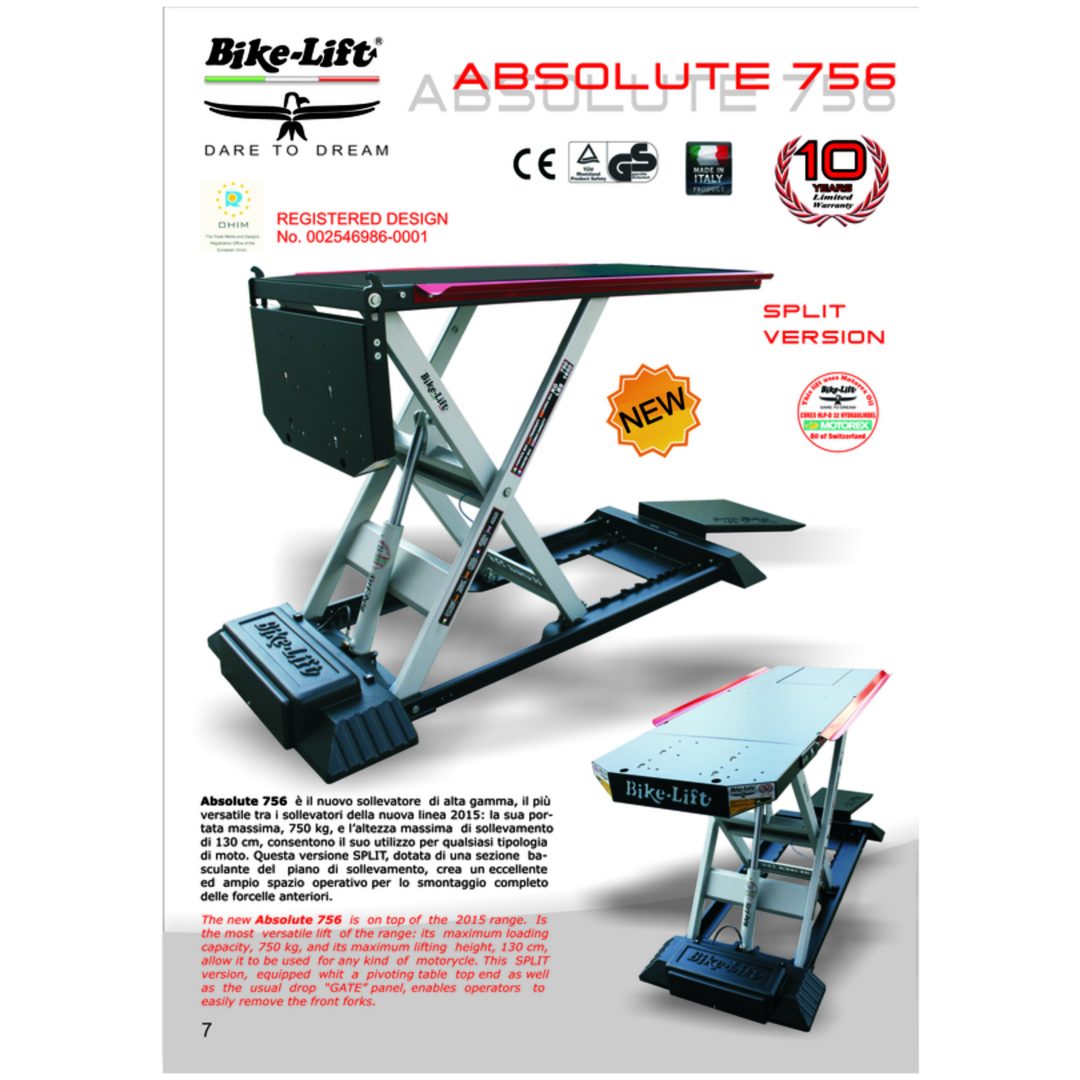 Løftebord Absolute Split Bike-Lift – billede 2