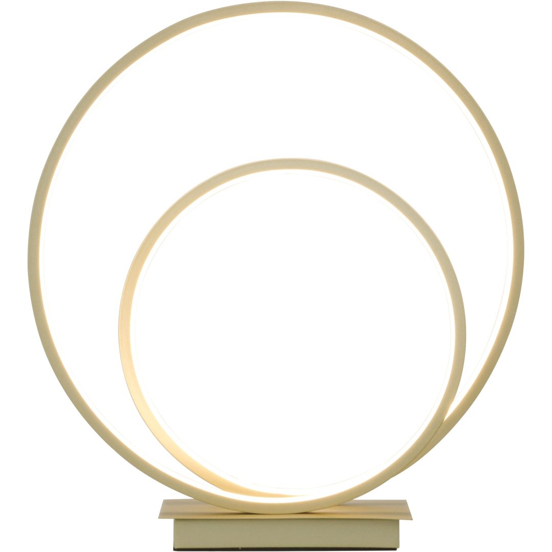 Loop Bordlampe, Stål ANETA HOME Champagne