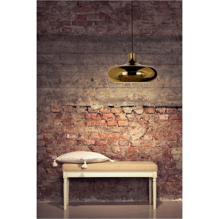 Lounge Loftlampe, Mørk Guld ANETA HOME Fatning E27 Mørk Guld – billede 2