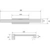 Lucca Væglampe ANETA HOME Sort – miniature 4