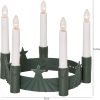 Luciakrone Santa Lucia Grøn Star Trading – miniature 4