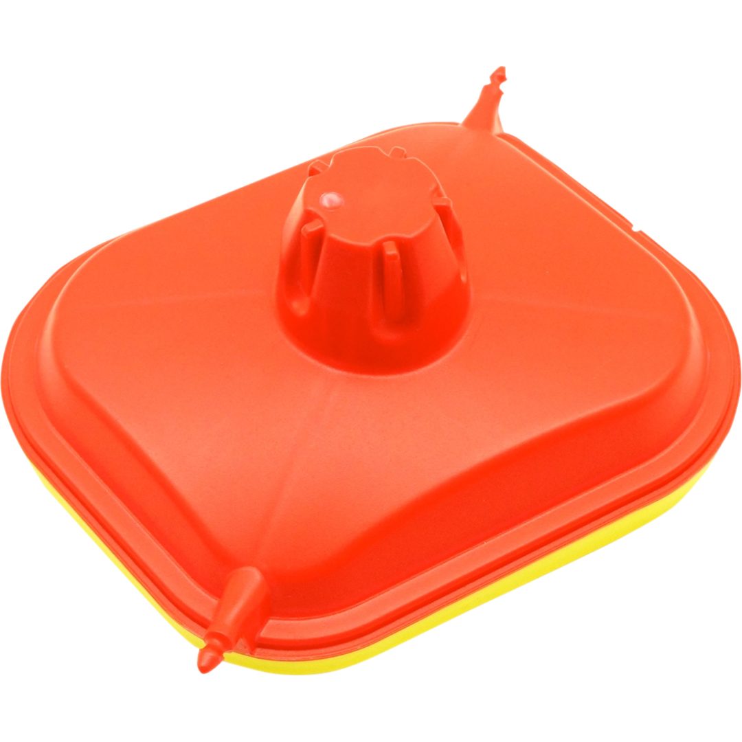 Luftboks låg Mørk Orange DT-1 RACING Kåbe – billede 2