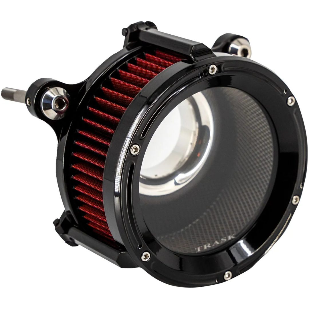 Luftfilter Assault Charge High Flow Sort TRASK Luftfilter M8