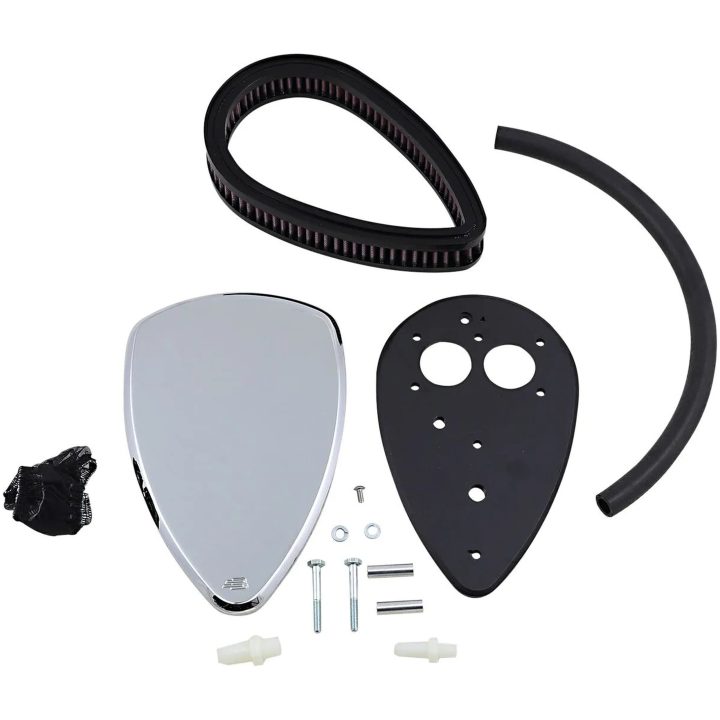 Luftfilter Big Air Kit Krom BARON – billede 3