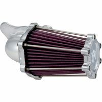 Luftfilter Fast Air Krom/sølv PERFORMANCE MACHINE