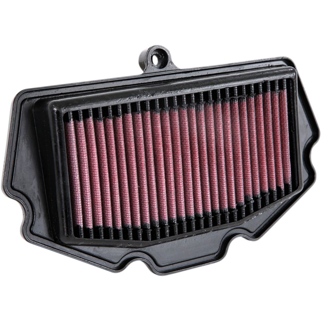 Luftfilter High-Flow K & N Sort/Rød – billede 3