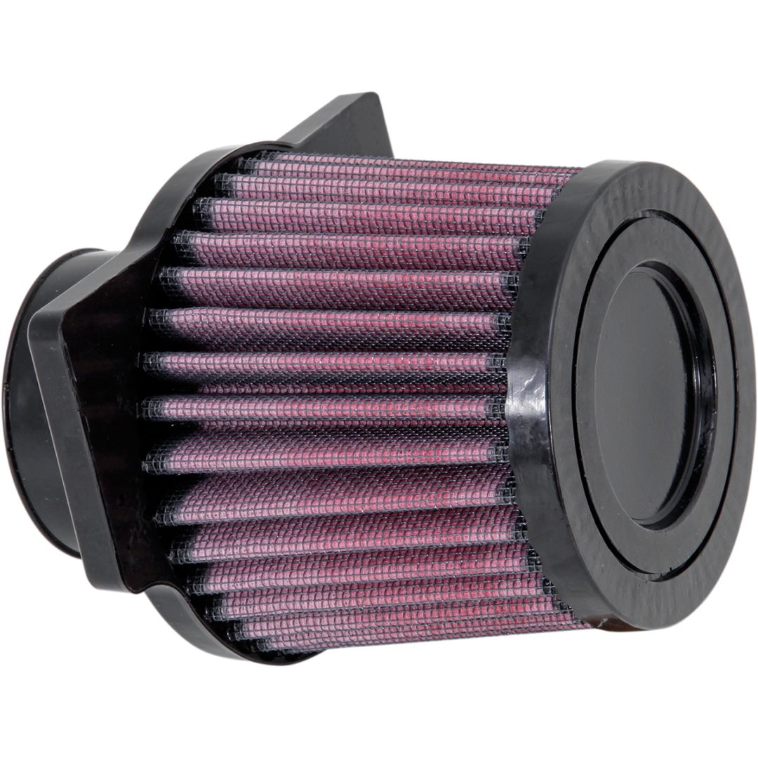 Luftfilter High-Flow Rund K & N Sort/Rød