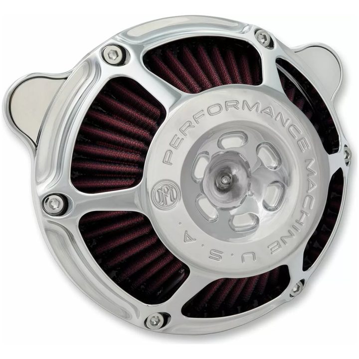 Luftfilter Max HP Krom PERFORMANCE MACHINE Luftrenserkit – billede 2