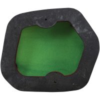 Luftfilter Precision Forolieret Sort Grøn MOOSE RACING