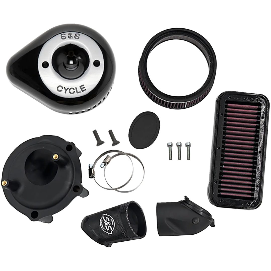 Luftfilter Stealth Teardrop Kit Sort S&S CYCLE