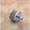 Luftfilter til krumtaphus Sølv/krom DRAG SPECIALTIES DUAL INLET BREATHR ELEMNT – miniature 1