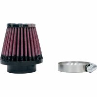 Luftfilter Universal Sort/Krom/Rød K & N