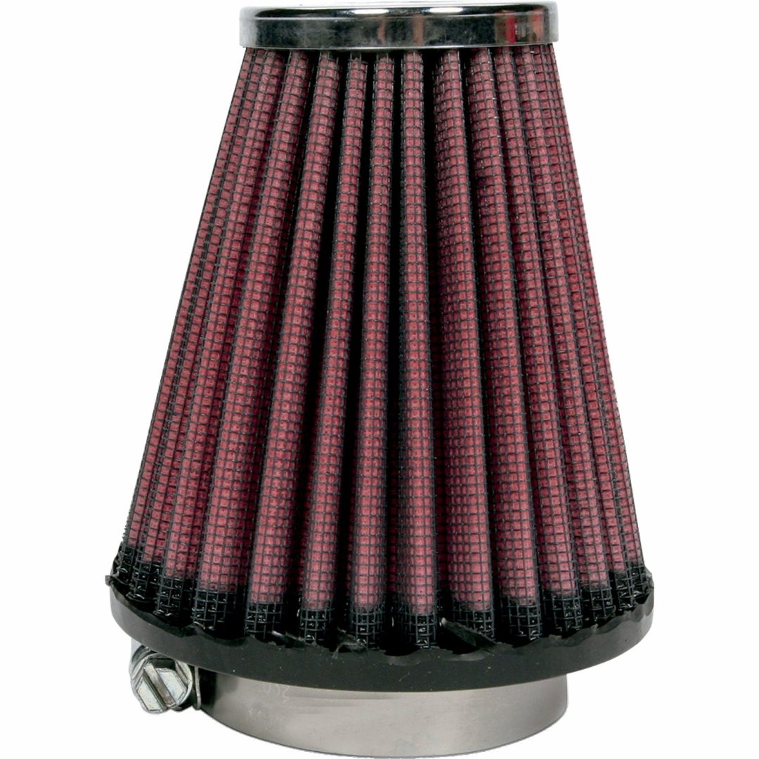 Luftfilter Universal Sort/Krom/Rød K & N Luftfilter