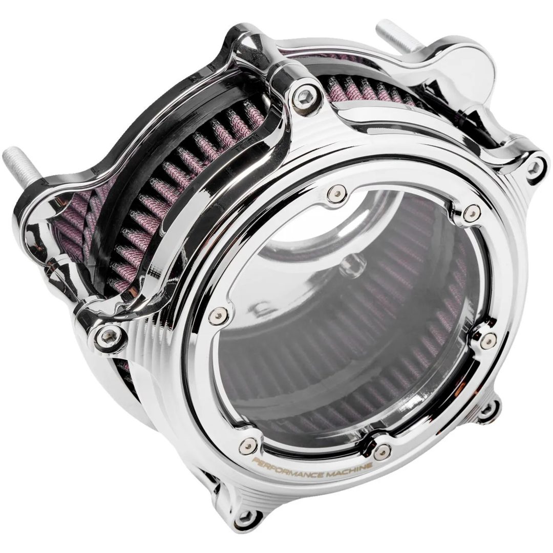 Luftfilter Vision Series Krom PERFORMANCE MACHINE – billede 2